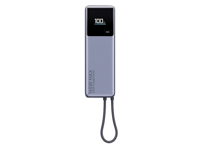 Внешний аккумулятор со встроенным кабелем Xiaomi 165W Power Bank, 10000 мАч