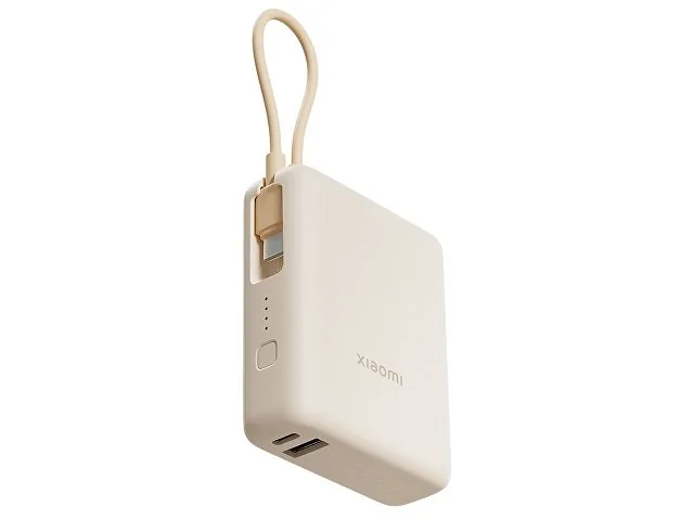 Внешний аккумулятор со встроенным кабелем Xiaomi 33W Power Bank (Integrated Cable), 10000 мАч фото 4