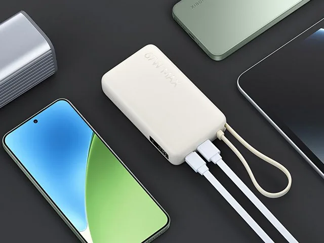 Внешний аккумулятор со встроенным кабелем Xiaomi 67W Power Bank (Integrated Cable), 10000 мАч фото 6