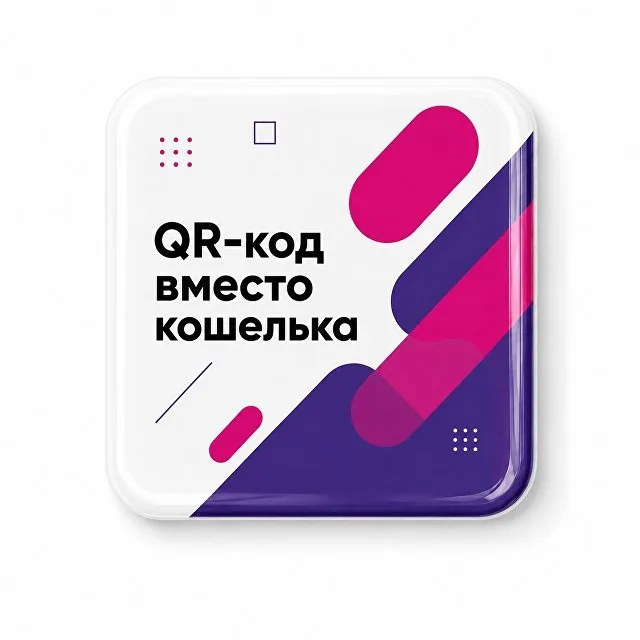 Объемный стикер из эпоксидной смолы для прикассовой зоны фото 2