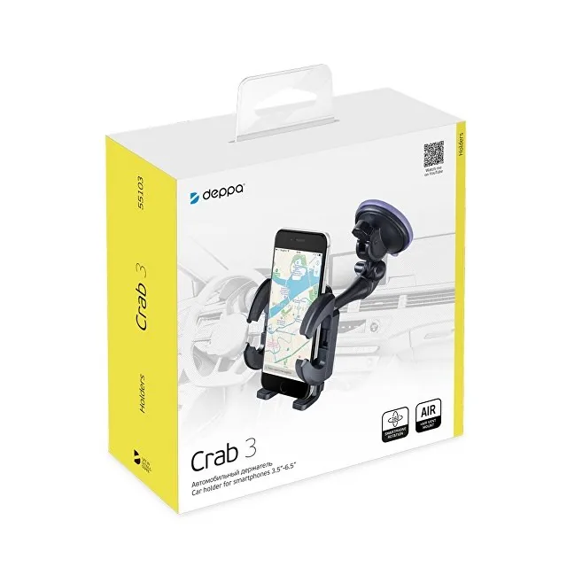 Универсальный держатель Crab 3 для смартфонов, регулируемая штанга фото 7