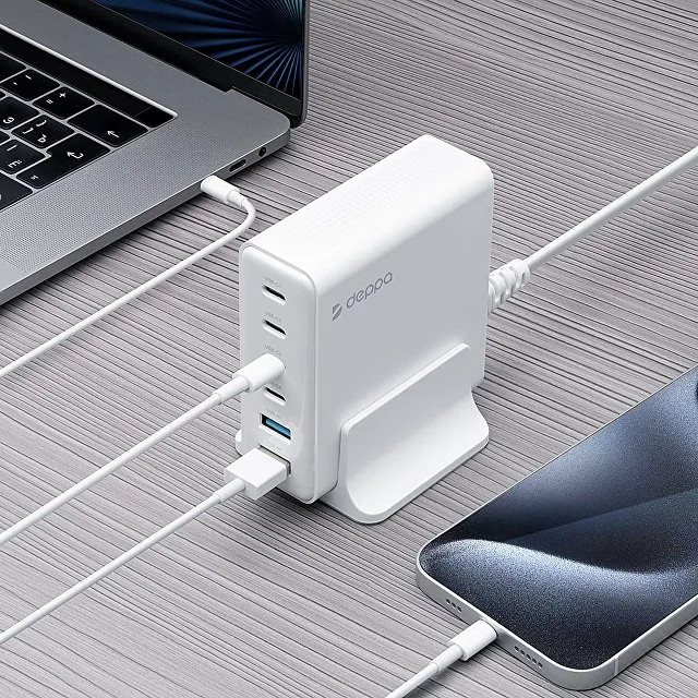 Зарядная станция 4xUSB Type-C, 2xUSB, PD, QC, 160Вт фото 6