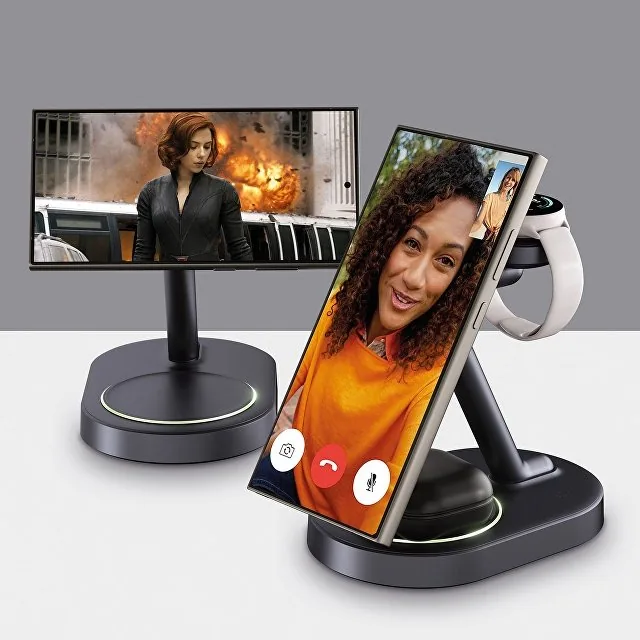 Беспроводная зарядная станция 3 в 1 MagSafe QI2 NEO Galaxy фото 4