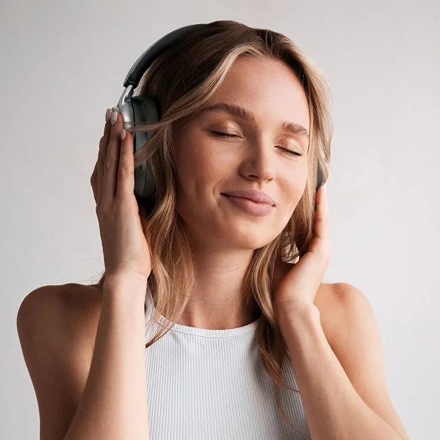 Беспроводные накладные наушники Stereo Vibe, BT 5.4, 400 мАч фото 3