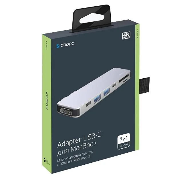 USB-C адаптер для MacBook 7-в-1 фото 5