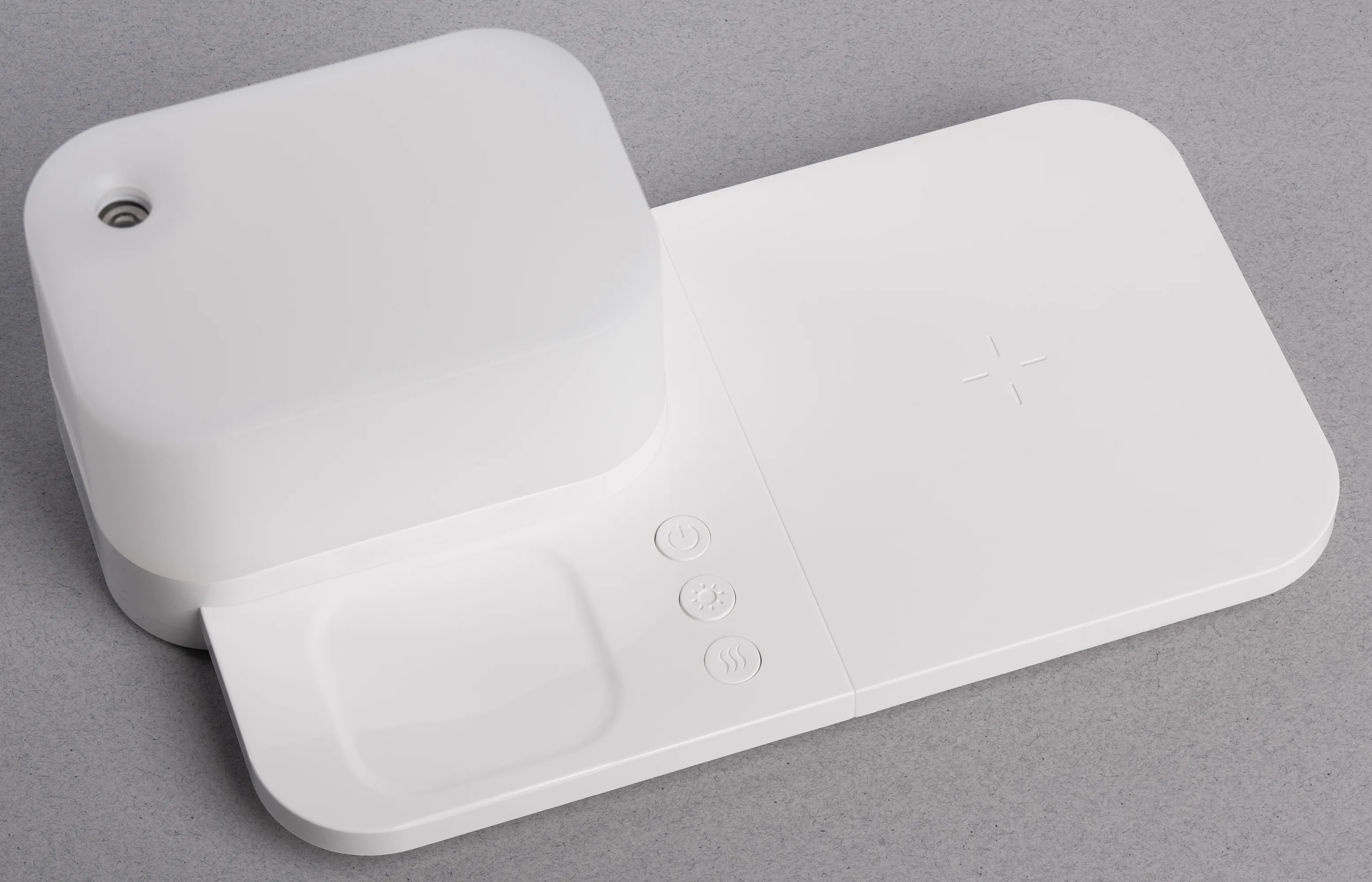 Настольная беспроводная (15W) зарядная станция "Smart Base" с увлажнителем и лампой фото 10