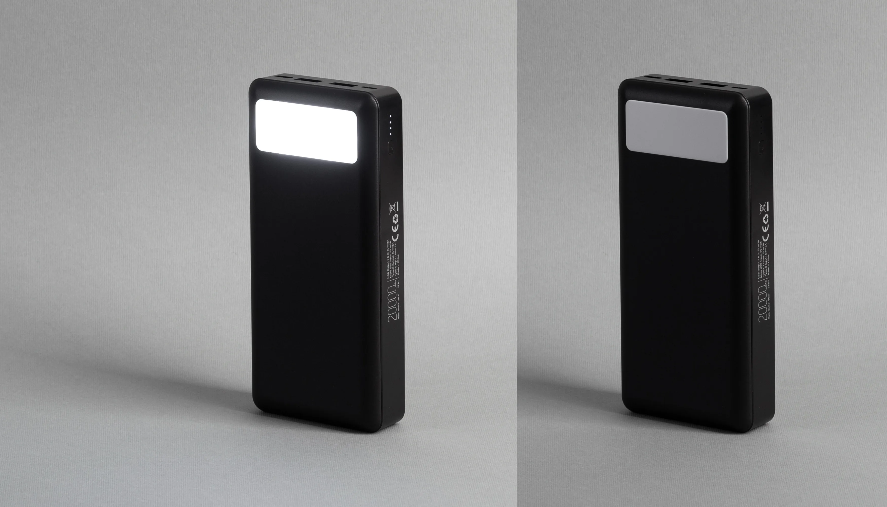 Зарядное устройство "Lumos Max" 20000 mAh с фонариком фото 2