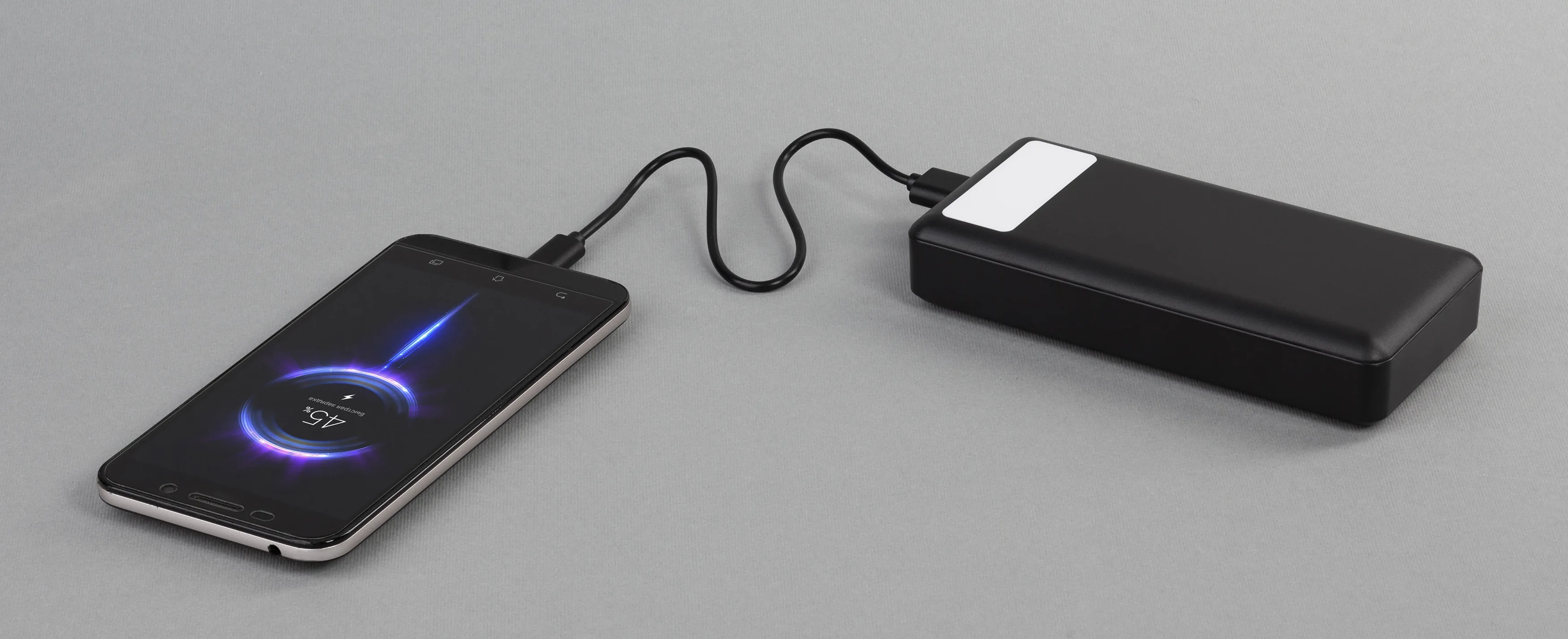 Зарядное устройство "Lumos Max" 20000 mAh с фонариком фото 6