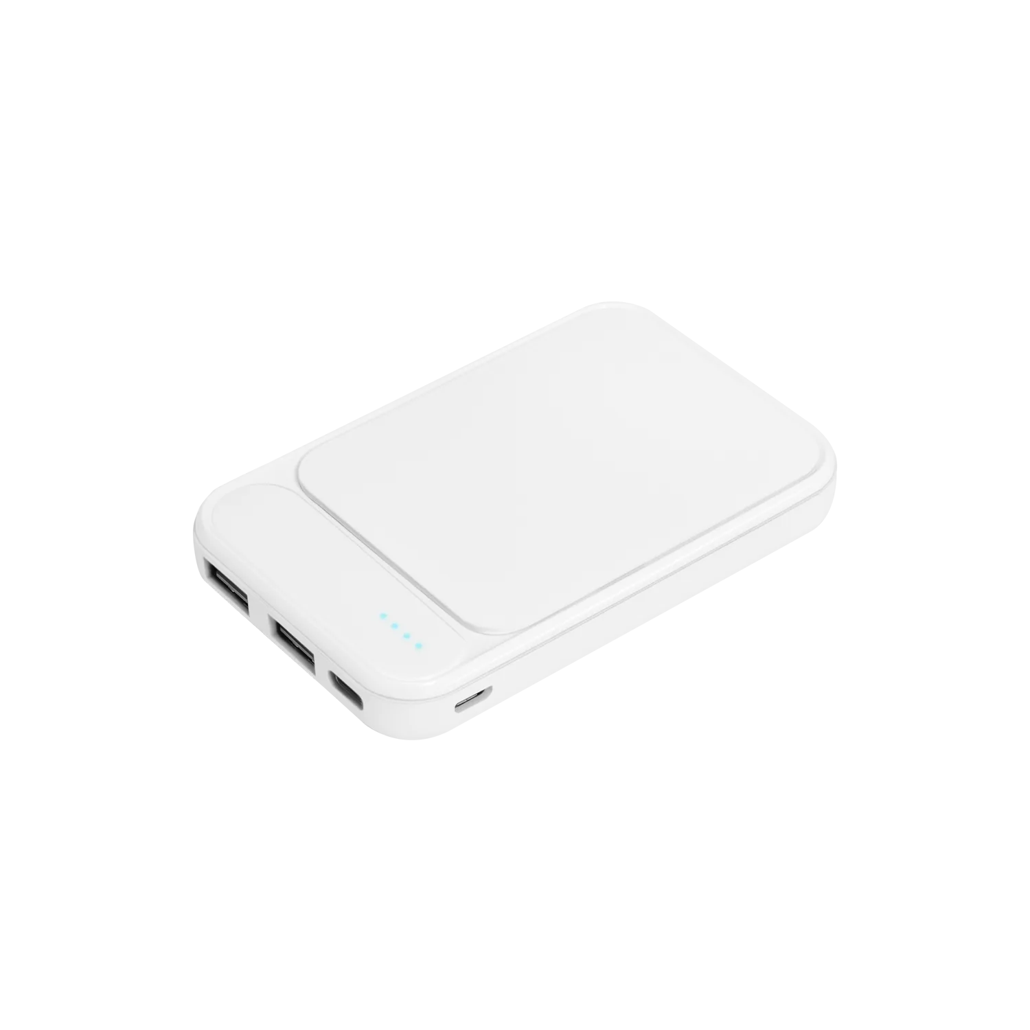 Внешний аккумулятор с подсветкой Старлайт PB (Starlight PB) 5000 mAh, белый