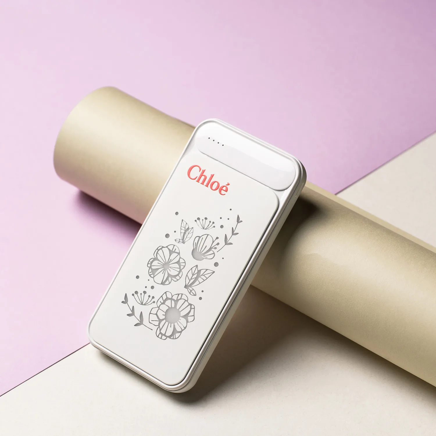 Внешний аккумулятор с подсветкой Старлайт Плюс PB (Starlight Plus PB) 10000 mAh, белый фото 8