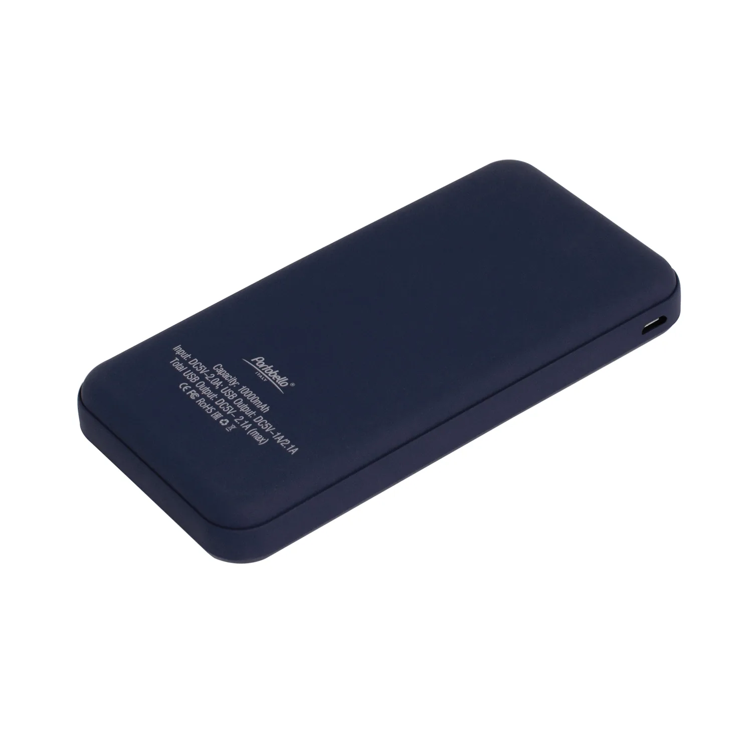 Внешний аккумулятор с подсветкой Старлайт Плюс PB (Starlight Plus PB) 10000 mAh, синий фото 2