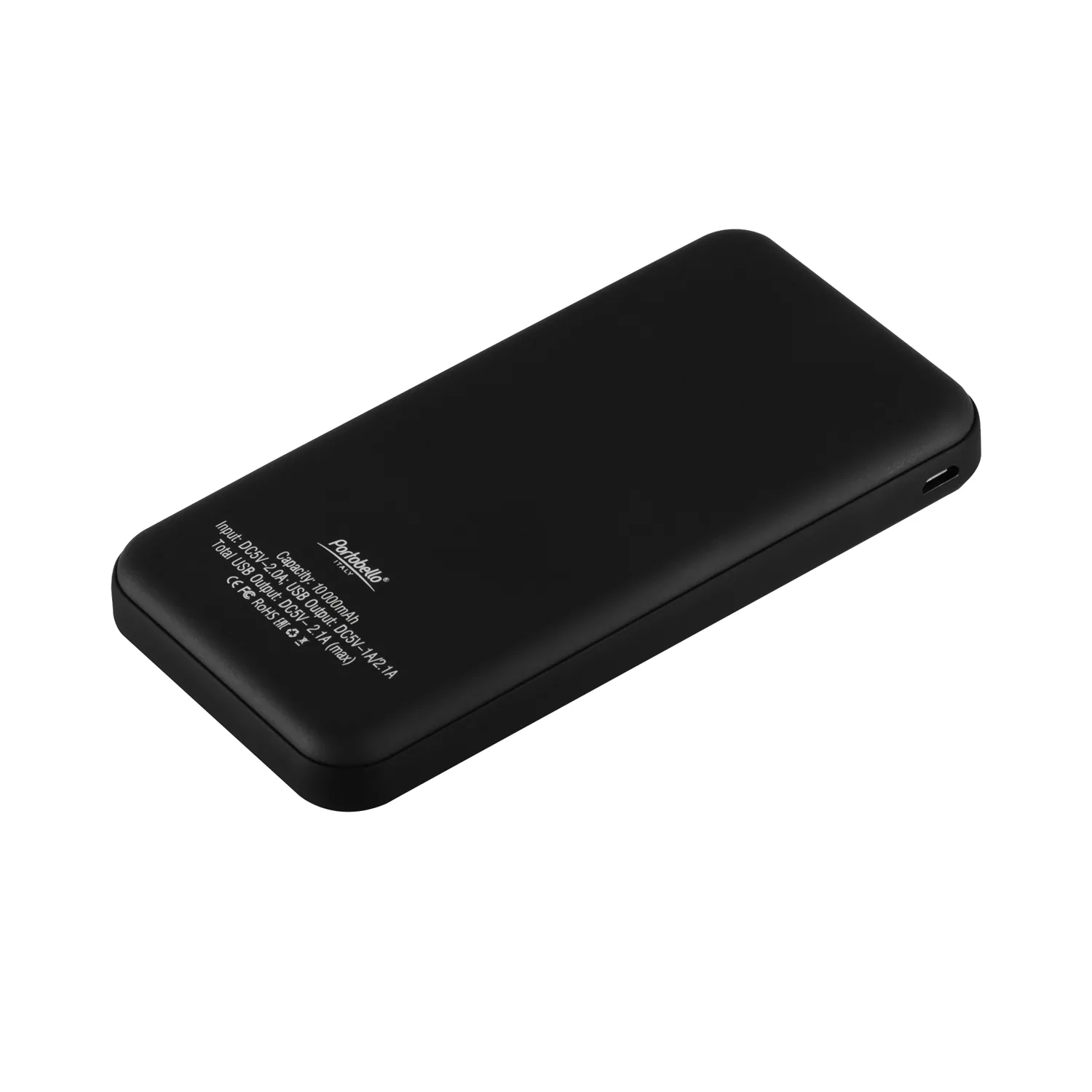 Внешний аккумулятор с подсветкой Старлайт Плюс PB (Starlight Plus PB) 10000 mAh, черный фото 2