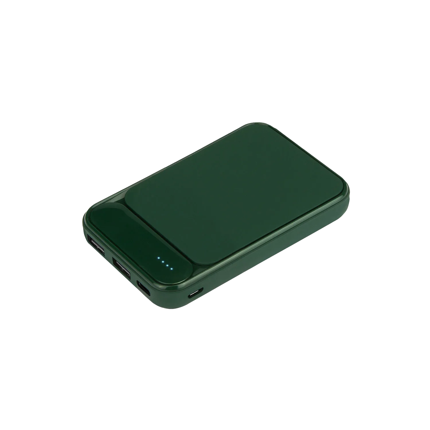 Внешний аккумулятор с подсветкой Старлайт PB (Starlight PB) 5000 mAh, зеленый