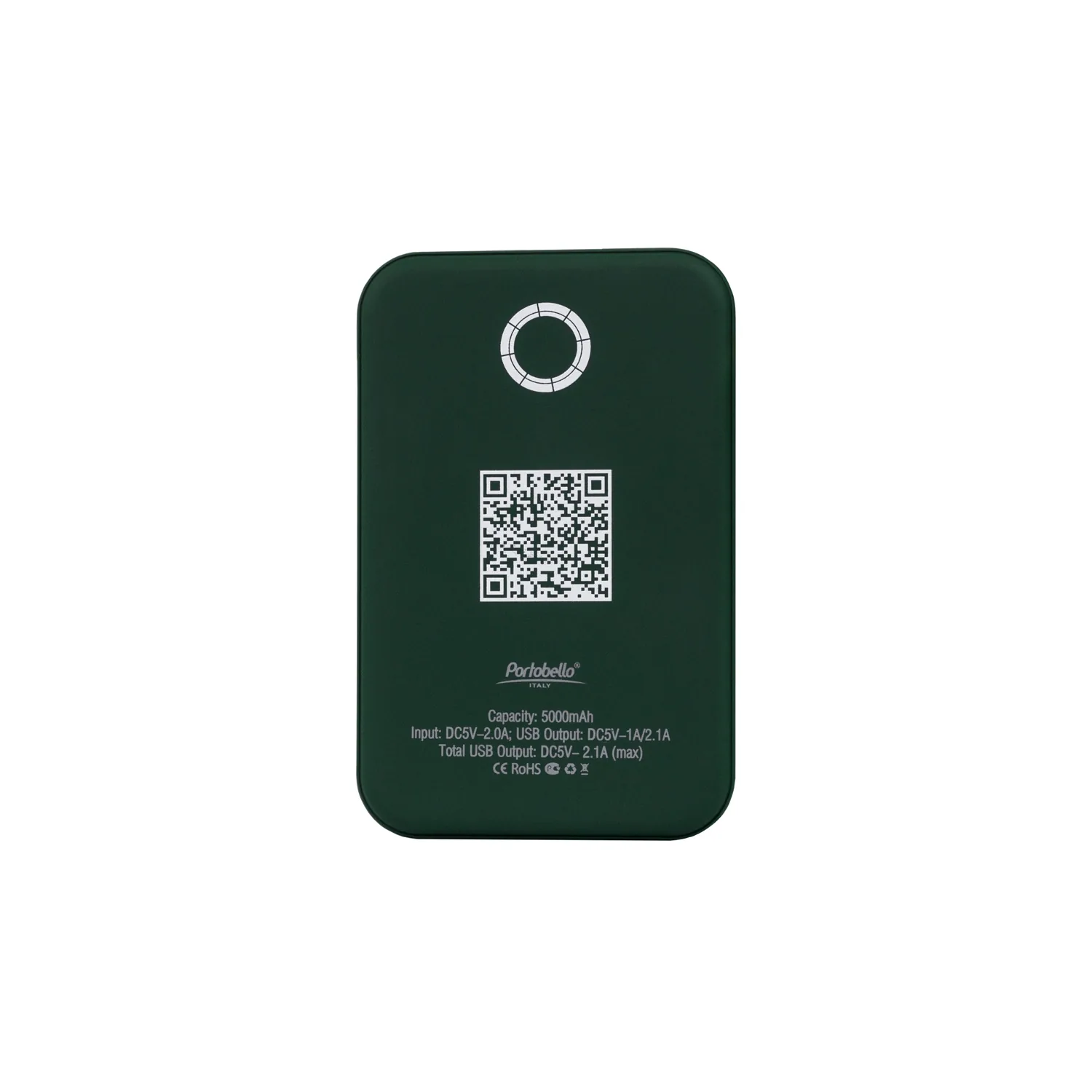 Внешний аккумулятор с подсветкой Старлайт PB (Starlight PB) 5000 mAh, зеленый фото 5