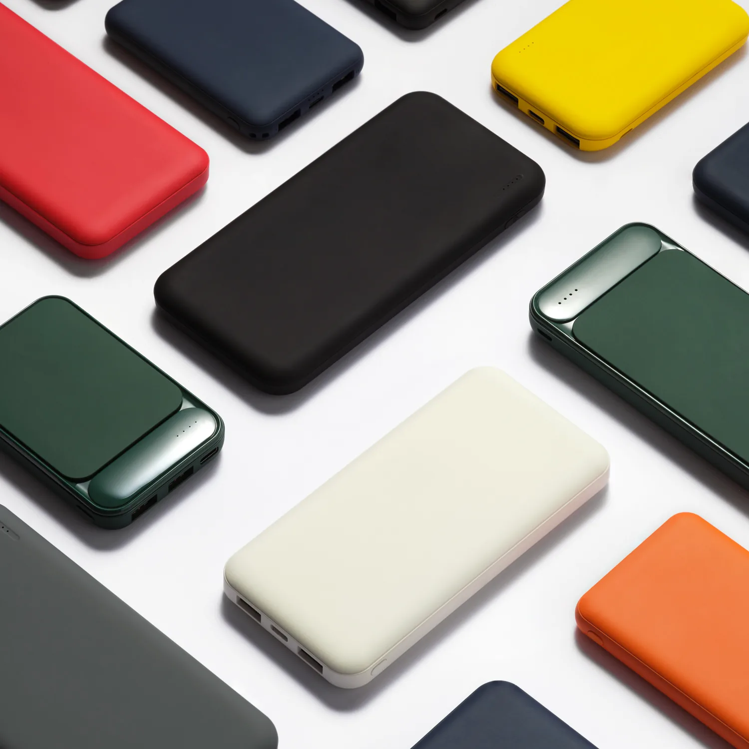 Внешний аккумулятор с подсветкой Старлайт PB (Starlight PB) 5000 mAh, зеленый фото 7