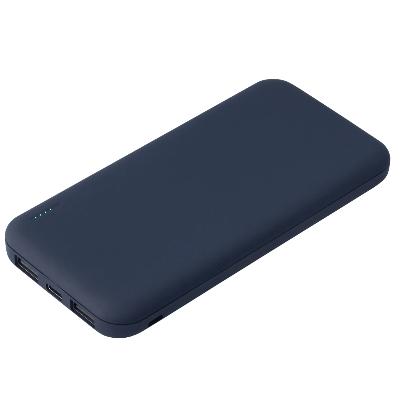 Внешний аккумулятор с подсветкой Люче (Luce) 10000 mAh, синий