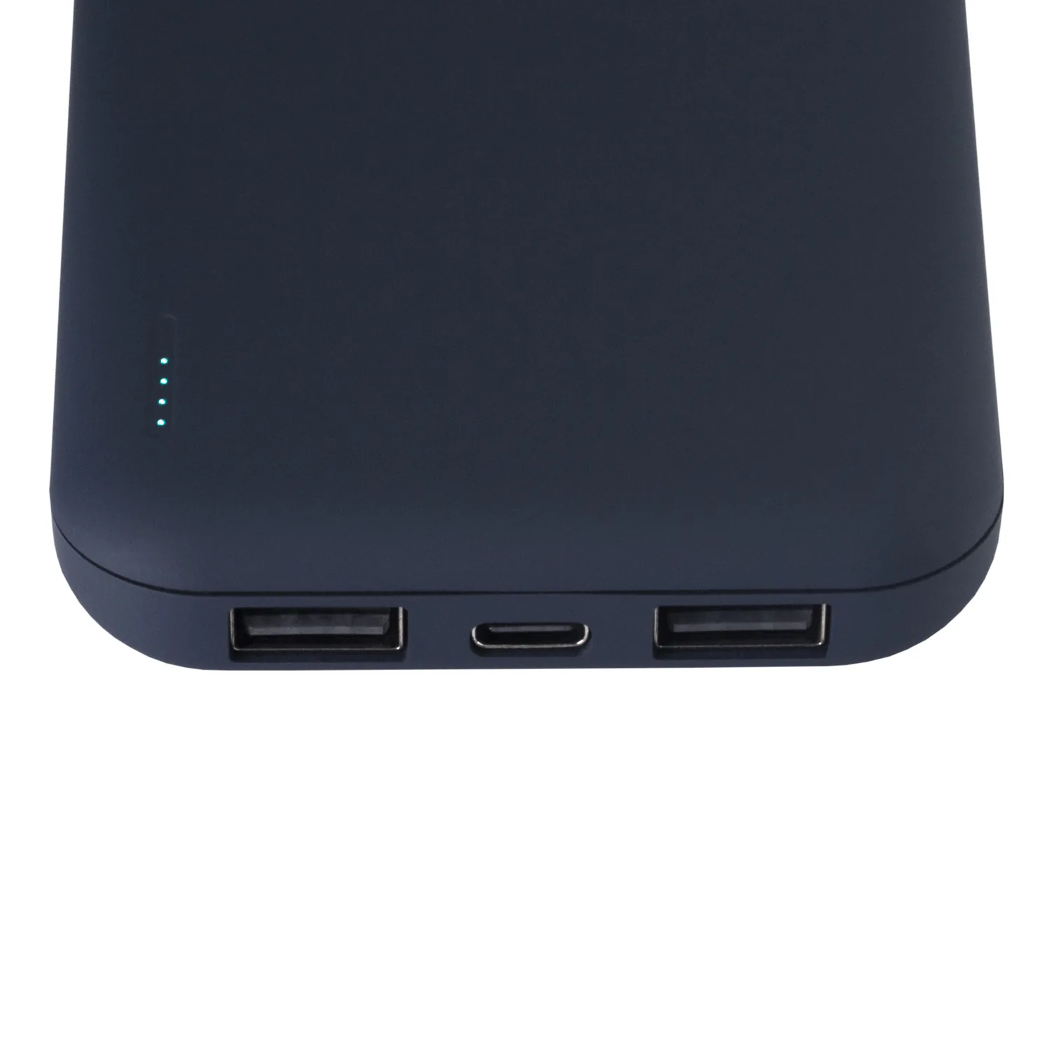 Внешний аккумулятор с подсветкой Люче (Luce) 10000 mAh, синий фото 7