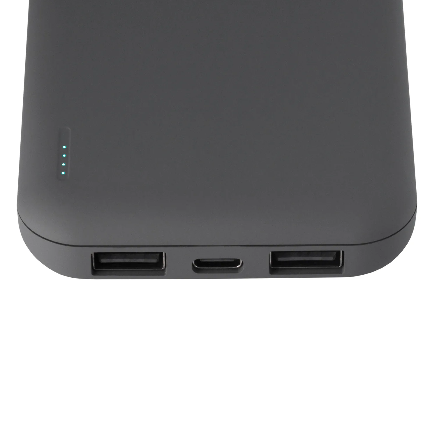 Внешний аккумулятор с подсветкой Люче (Luce) 10000 mAh, серый фото 5