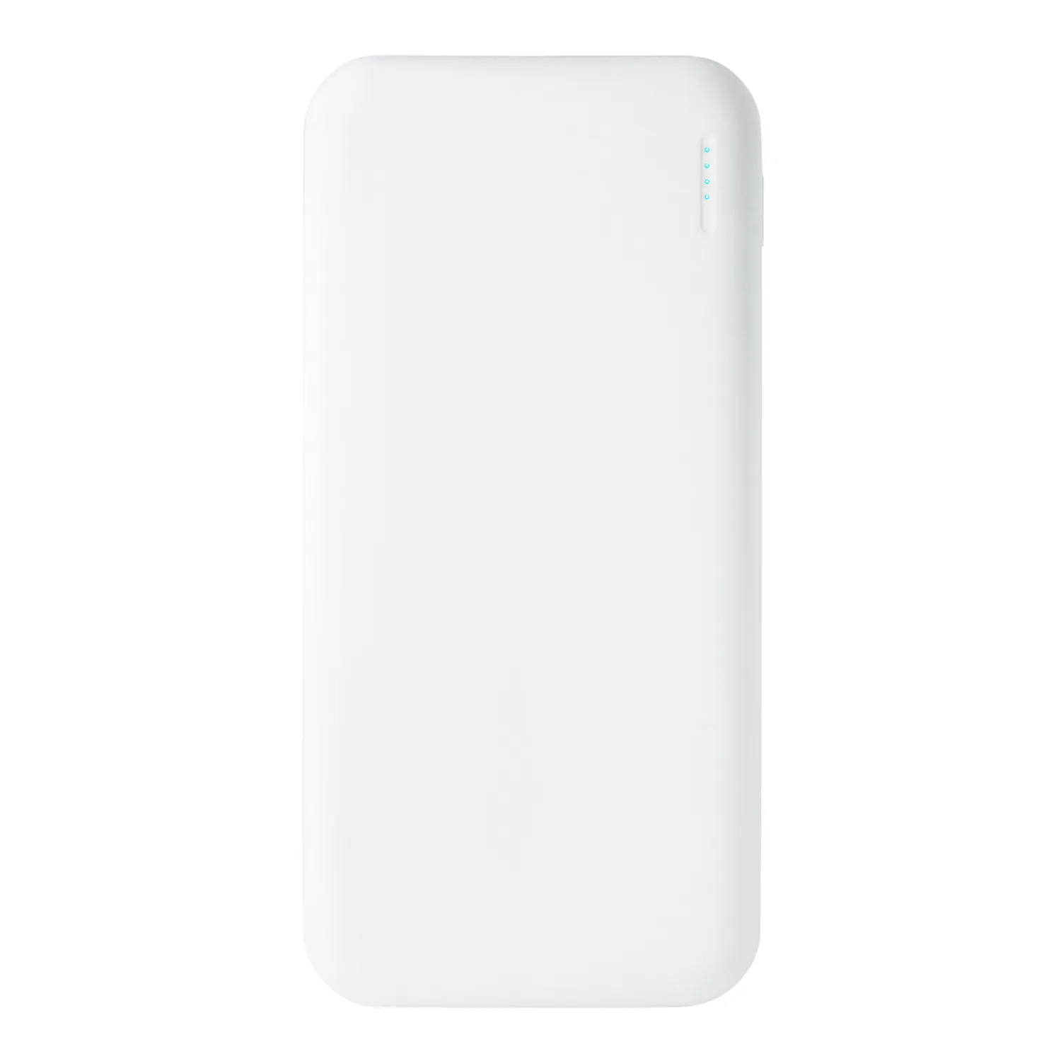 Внешний аккумулятор с подсветкой Люче (Luce) 10000 mAh, белый фото 2