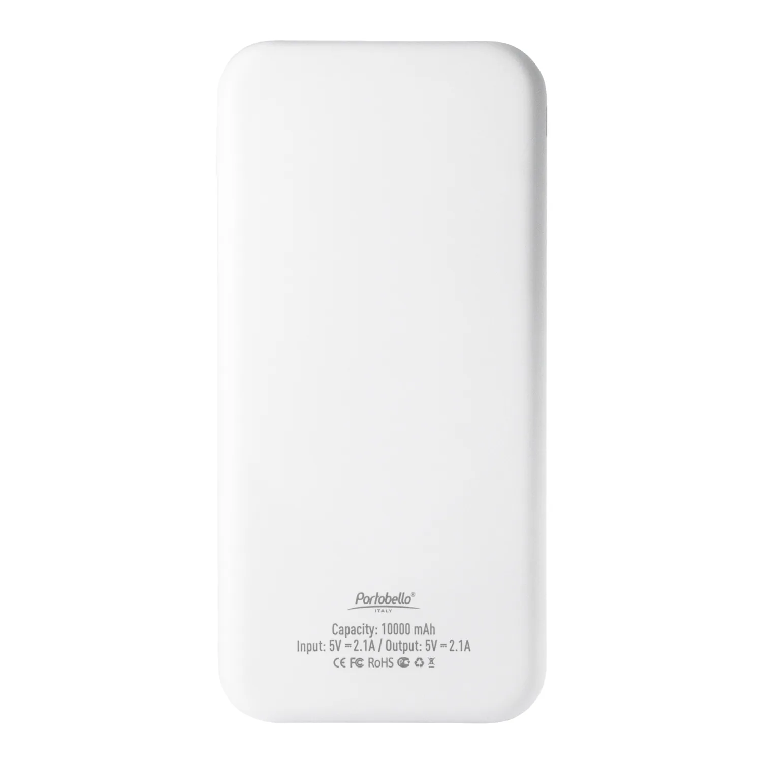 Внешний аккумулятор с подсветкой Люче (Luce) 10000 mAh, белый фото 3