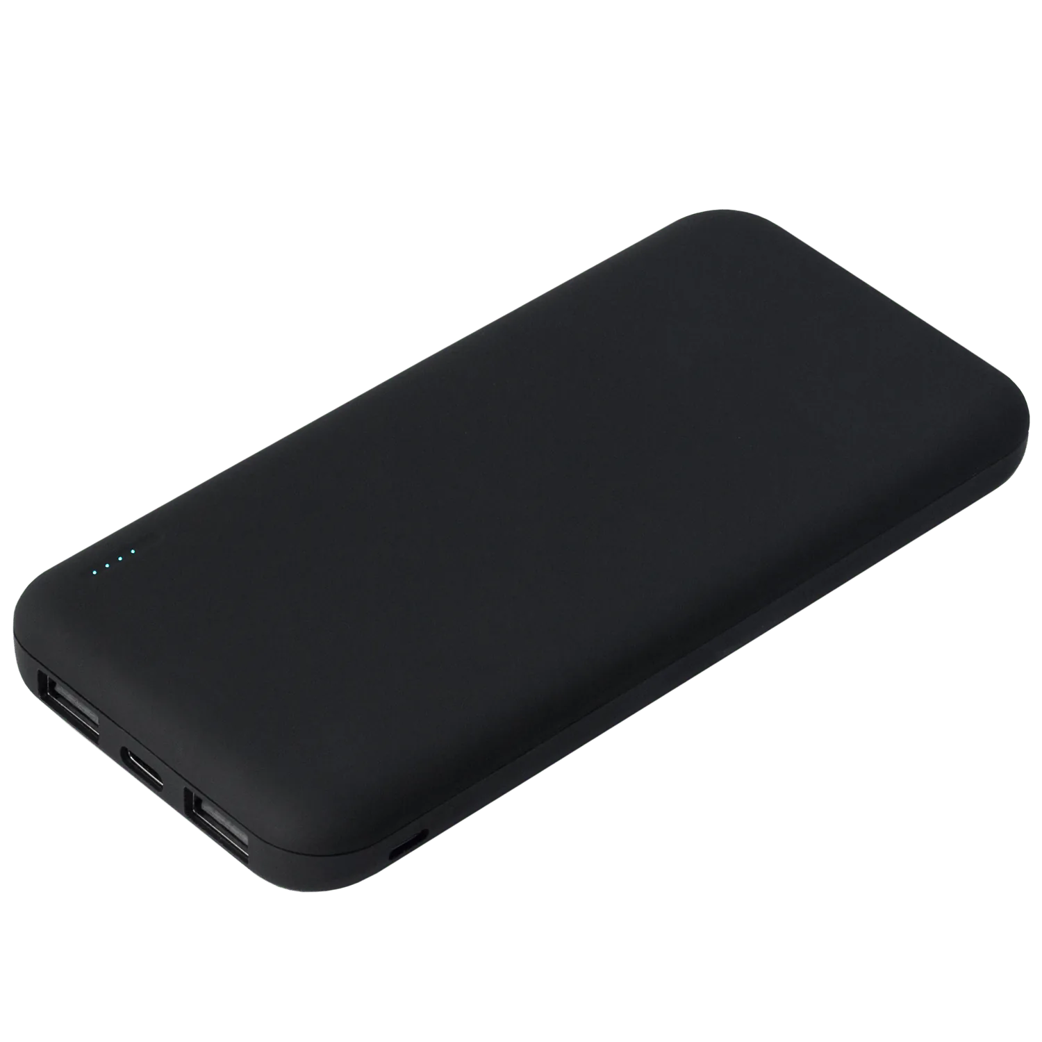 Внешний аккумулятор с подсветкой Люче (Luce) 10000 mAh, черный
