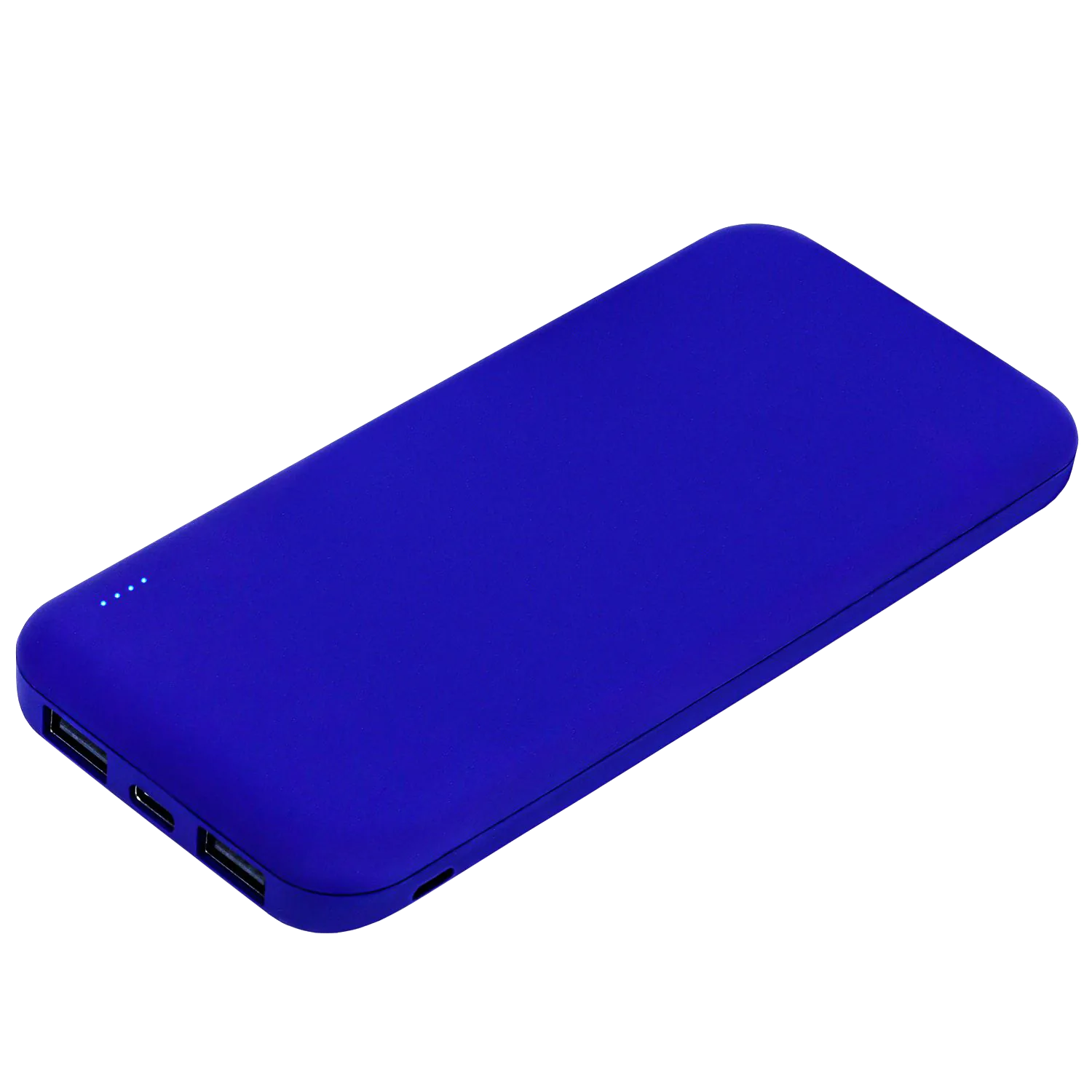 Внешний аккумулятор с подсветкой Люче Ультрамарин (Luce Ultramarine) 10000 mAh, ярко-синий