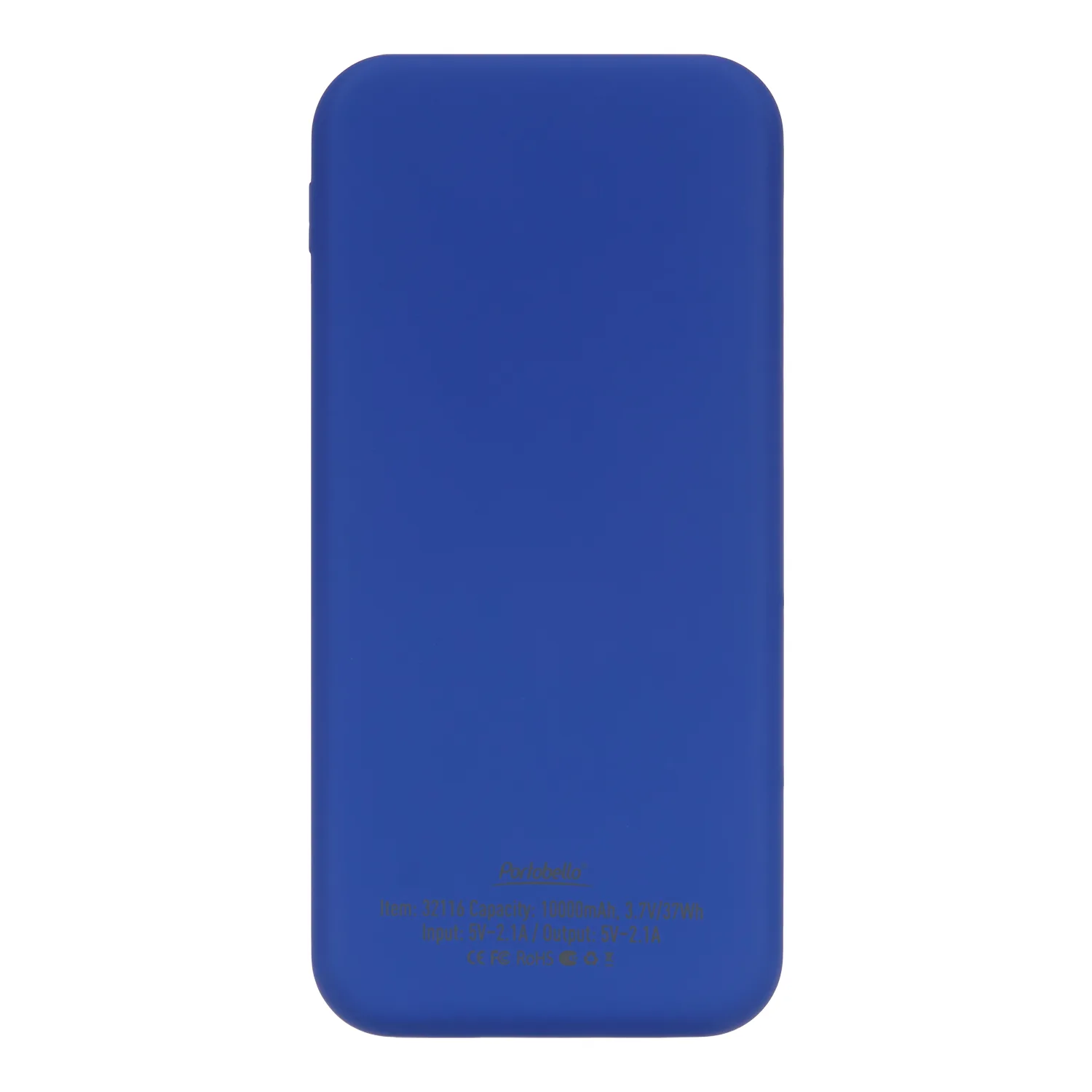 Внешний аккумулятор с подсветкой Люче Ультрамарин (Luce Ultramarine) 10000 mAh, ярко-синий фото 3