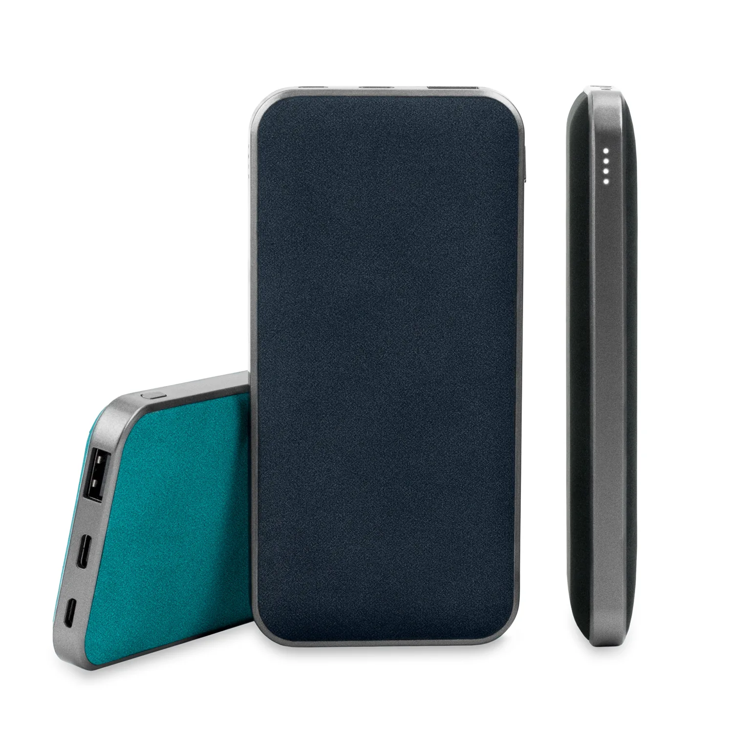 Внешний аккумулятор Ин Велюр (In Velour) 10000 mAh, синий фото 6