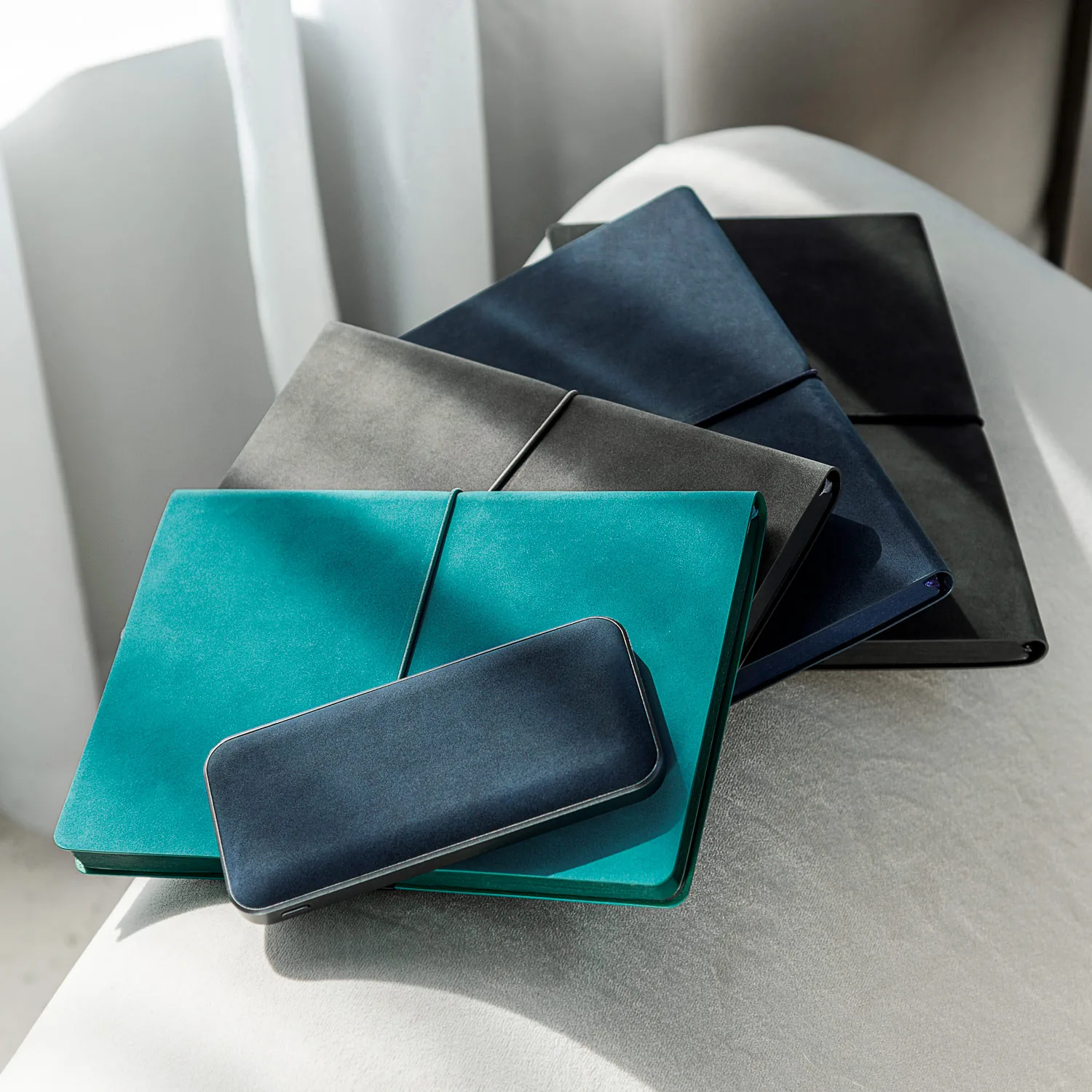 Внешний аккумулятор Ин Велюр (In Velour) 10000 mAh, синий фото 11