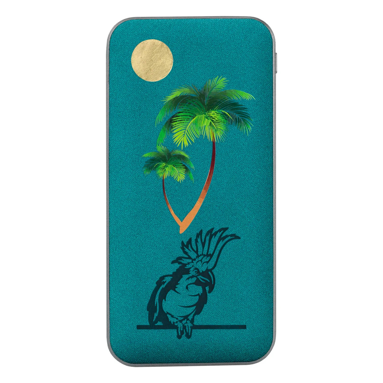 Внешний аккумулятор Ин Велюр (In Velour) 10000 mAh, бирюзовый фото 9