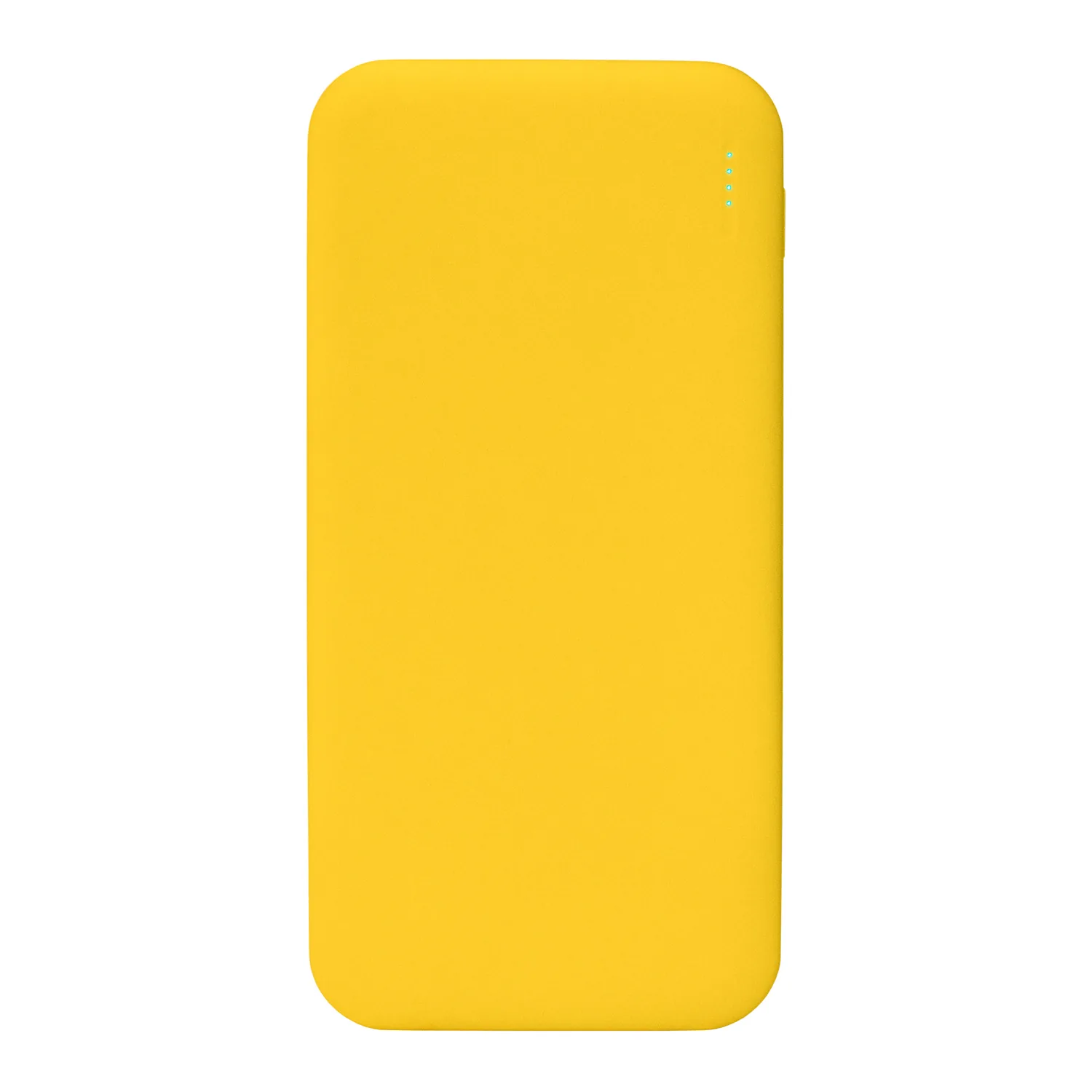 Внешний аккумулятор с подсветкой Люче (Luce) Lemoni 10000 mAh, желтый фото 2
