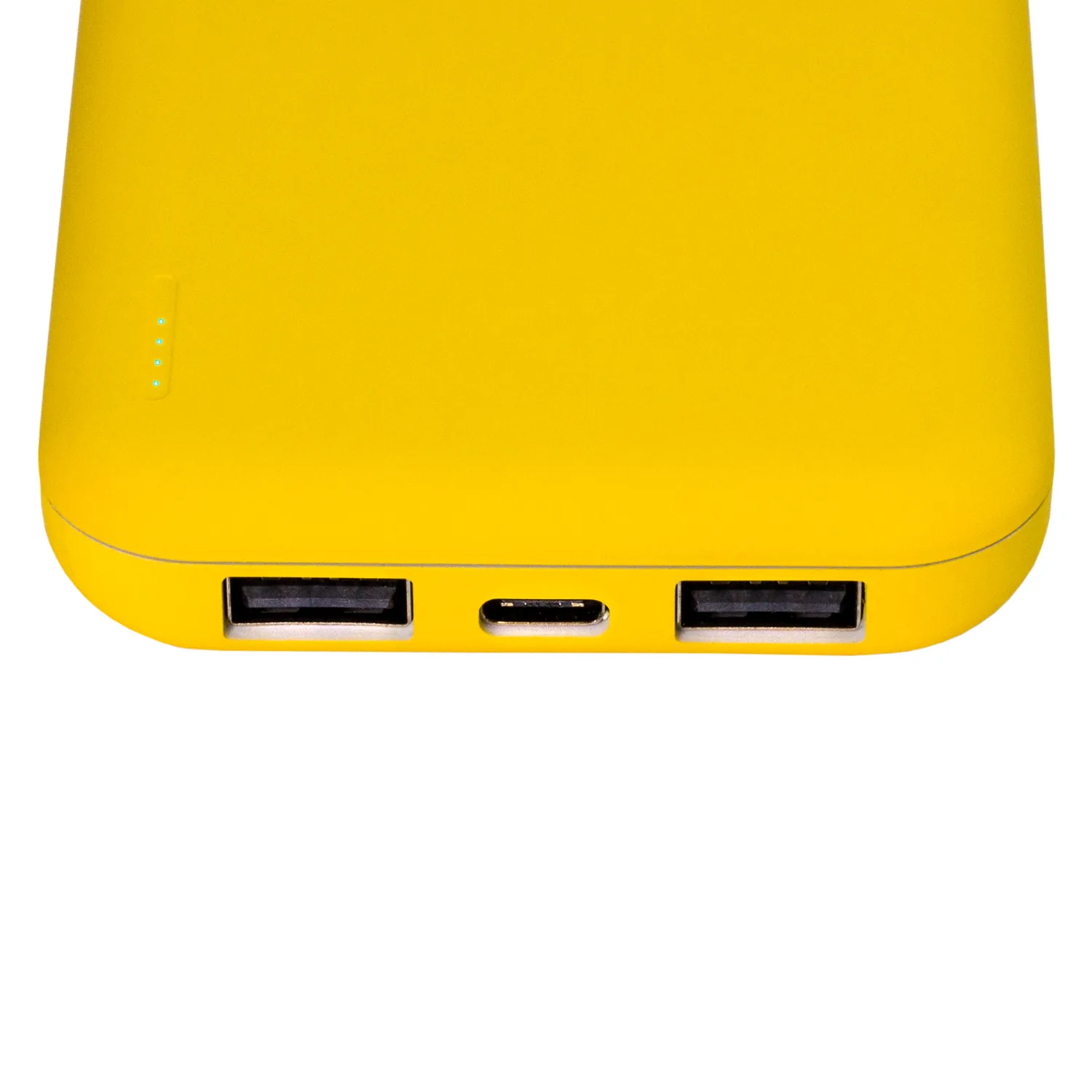 Внешний аккумулятор с подсветкой Люче (Luce) Lemoni 10000 mAh, желтый фото 4