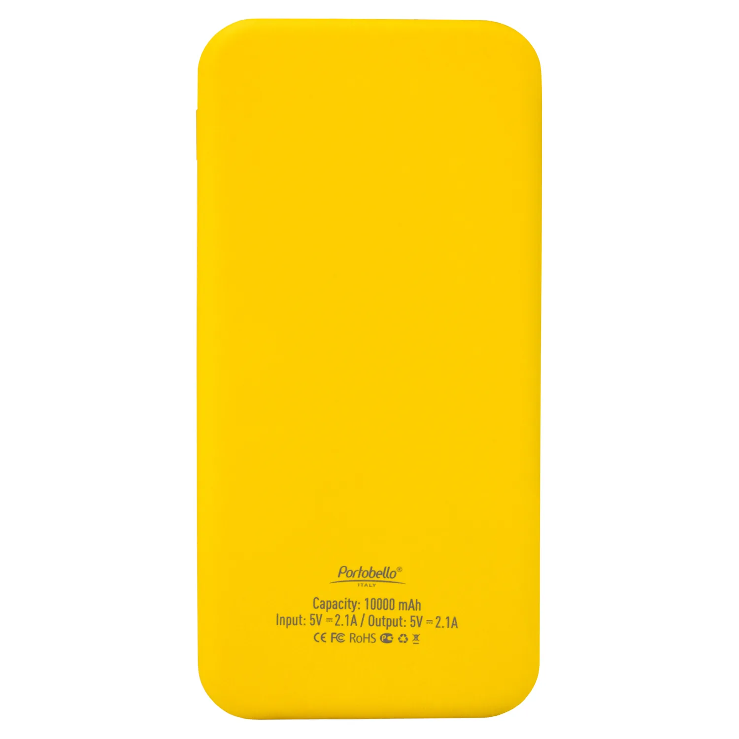 Внешний аккумулятор с подсветкой Люче (Luce) Lemoni 10000 mAh, желтый фото 5