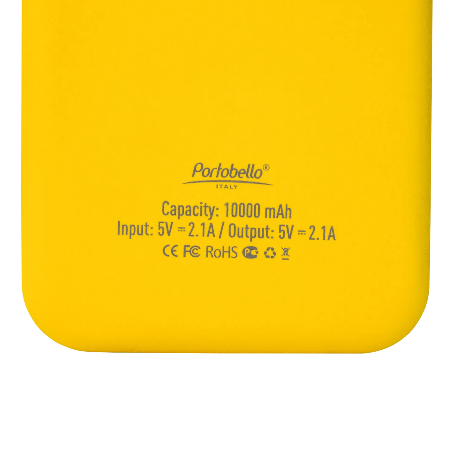 Внешний аккумулятор с подсветкой Люче (Luce) Lemoni 10000 mAh, желтый фото 6