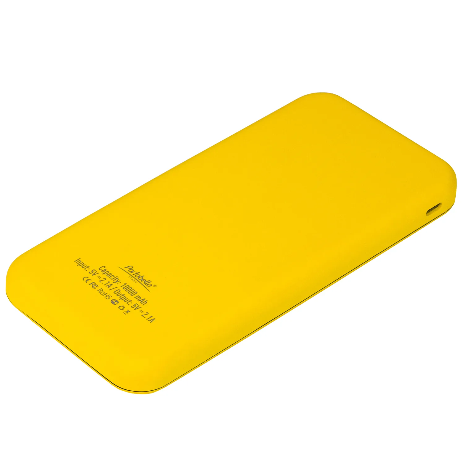 Внешний аккумулятор с подсветкой Люче (Luce) Lemoni 10000 mAh, желтый фото 8