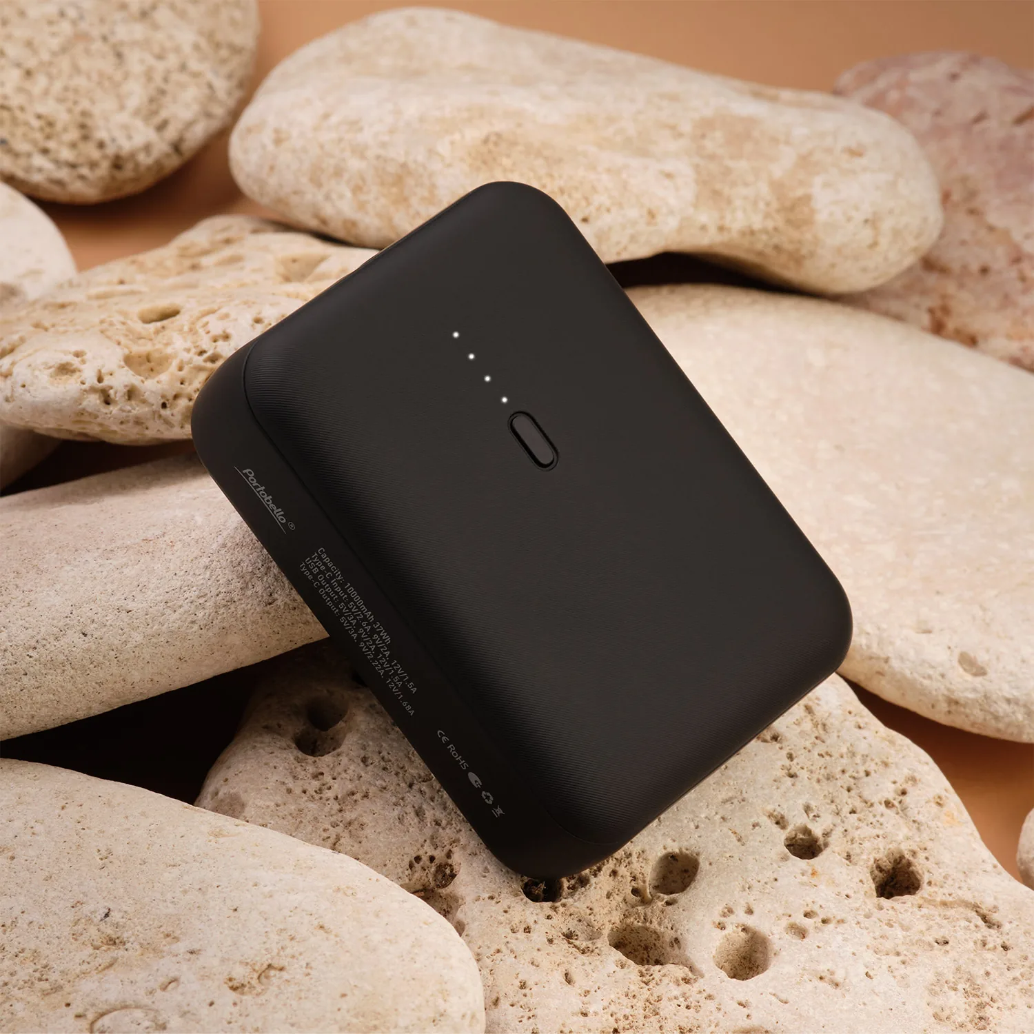 Внешний аккумулятор с функцией быстрой зарядки Формула (Formula) 10000 mAh, черный фото 13
