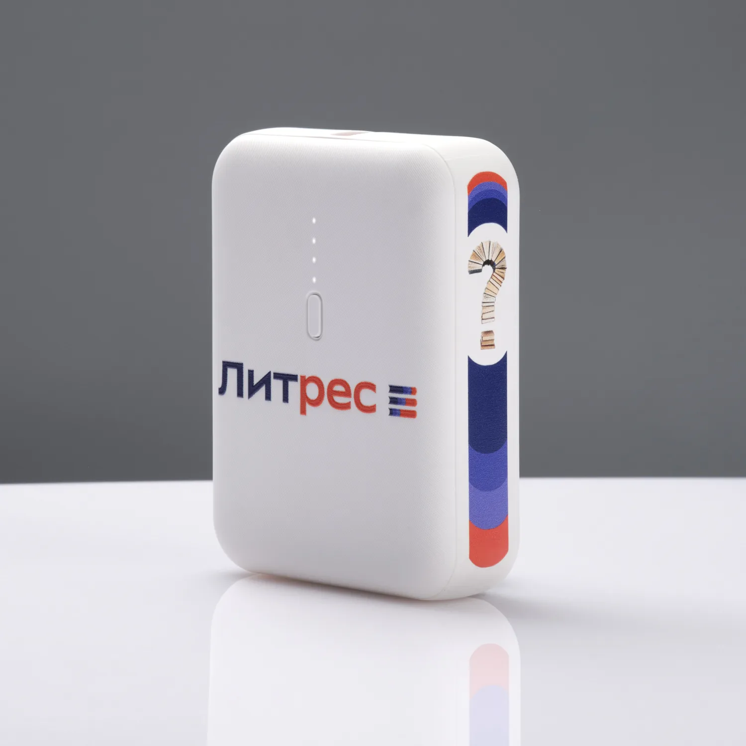 Внешний аккумулятор с функцией быстрой зарядки Формула (Formula) 10000 mAh, белый фото 10