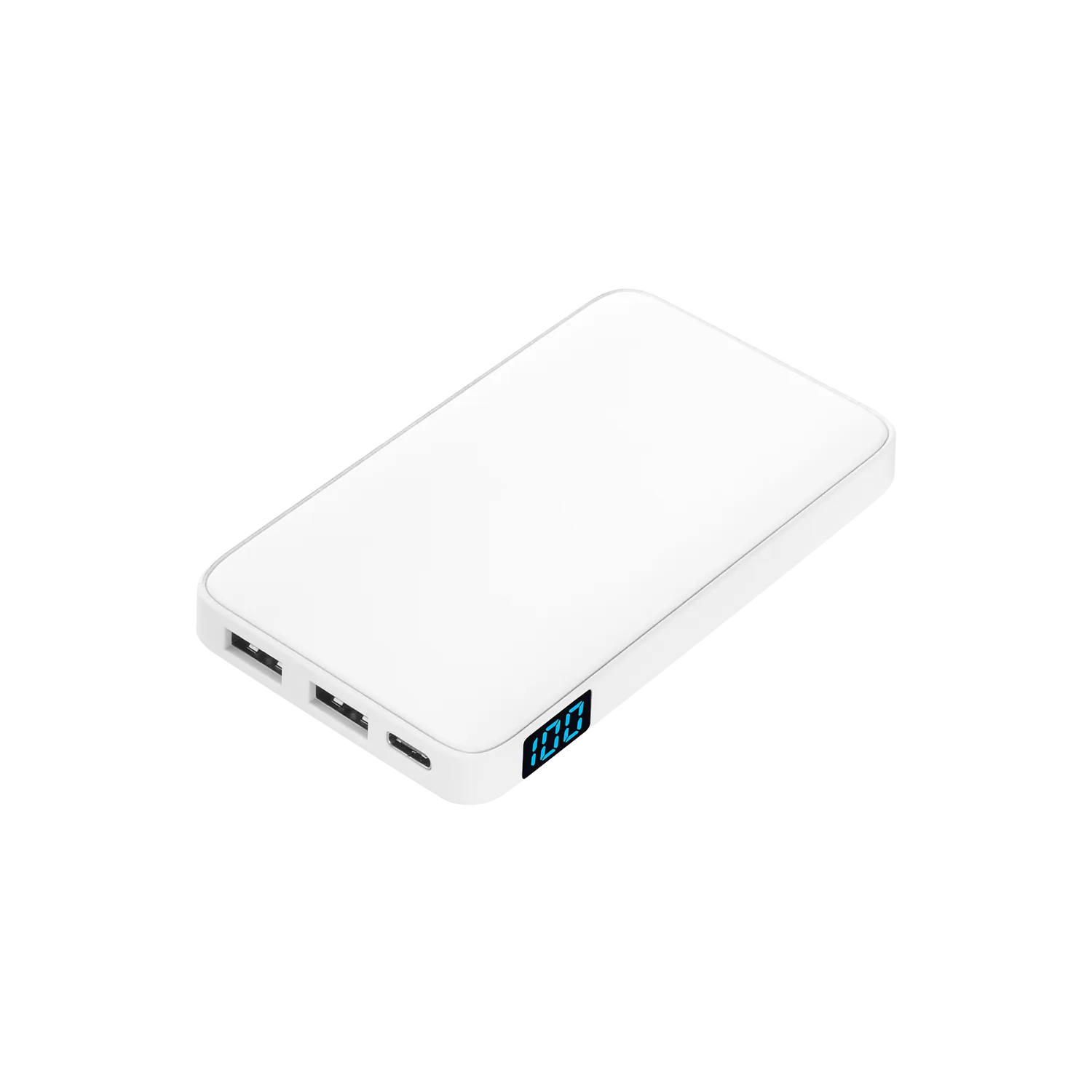 Внешний аккумулятор с подсветкой Анкор (Ancor) 5000 mAh, белый