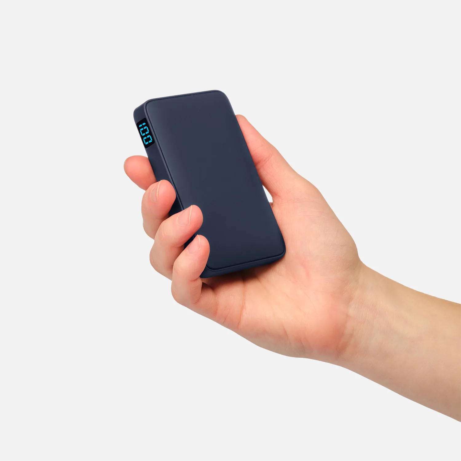Внешний аккумулятор с подсветкой Анкор (Ancor) 5000 mAh, синий фото 7