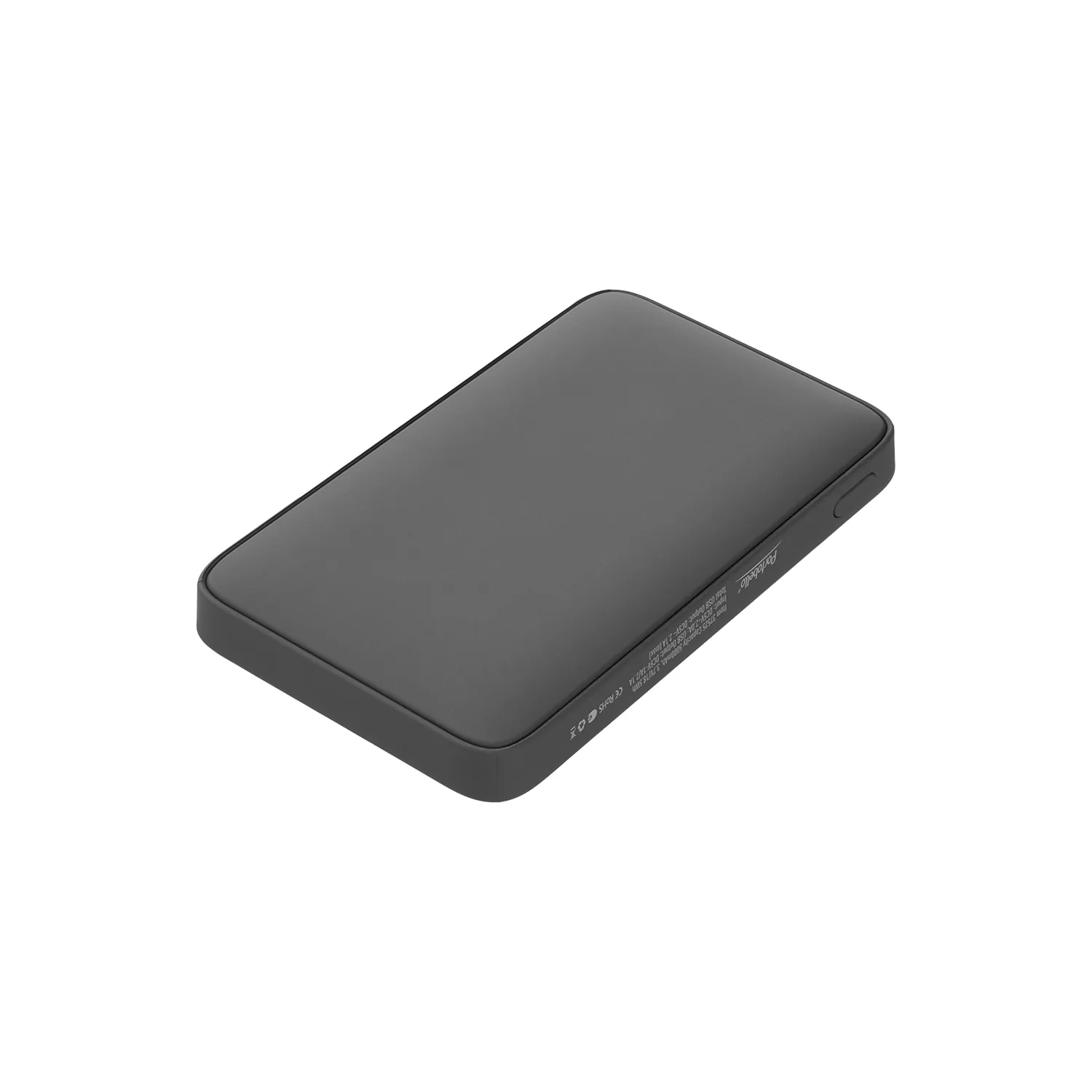 Внешний аккумулятор с подсветкой Анкор (Ancor) 5000 mAh, серый фото 2