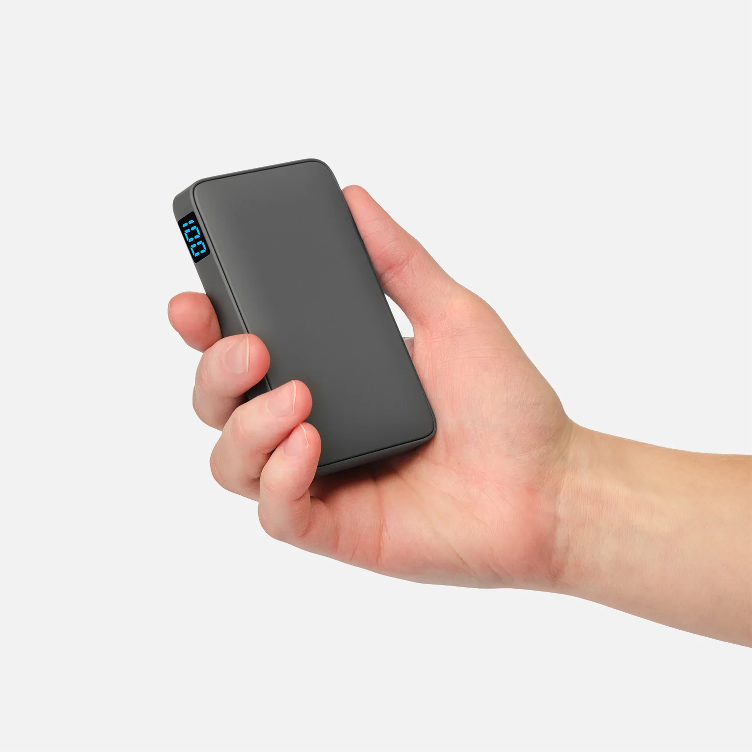 Внешний аккумулятор с подсветкой Анкор (Ancor) 5000 mAh, серый фото 7