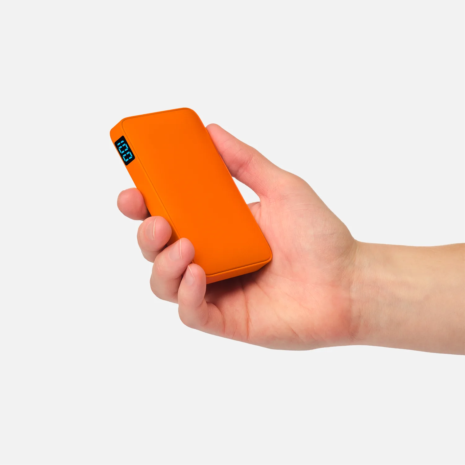 Внешний аккумулятор с подсветкой Анкор (Ancor) 5000 mAh, оранжевый фото 7