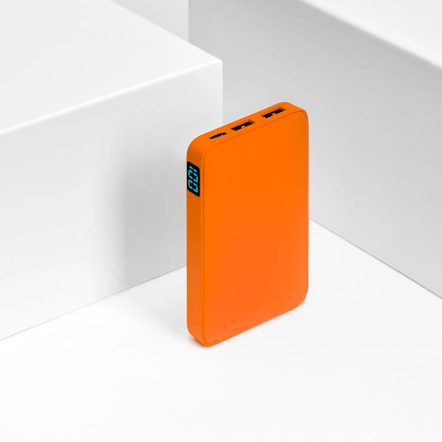 Внешний аккумулятор с подсветкой Анкор (Ancor) 5000 mAh, оранжевый фото 8
