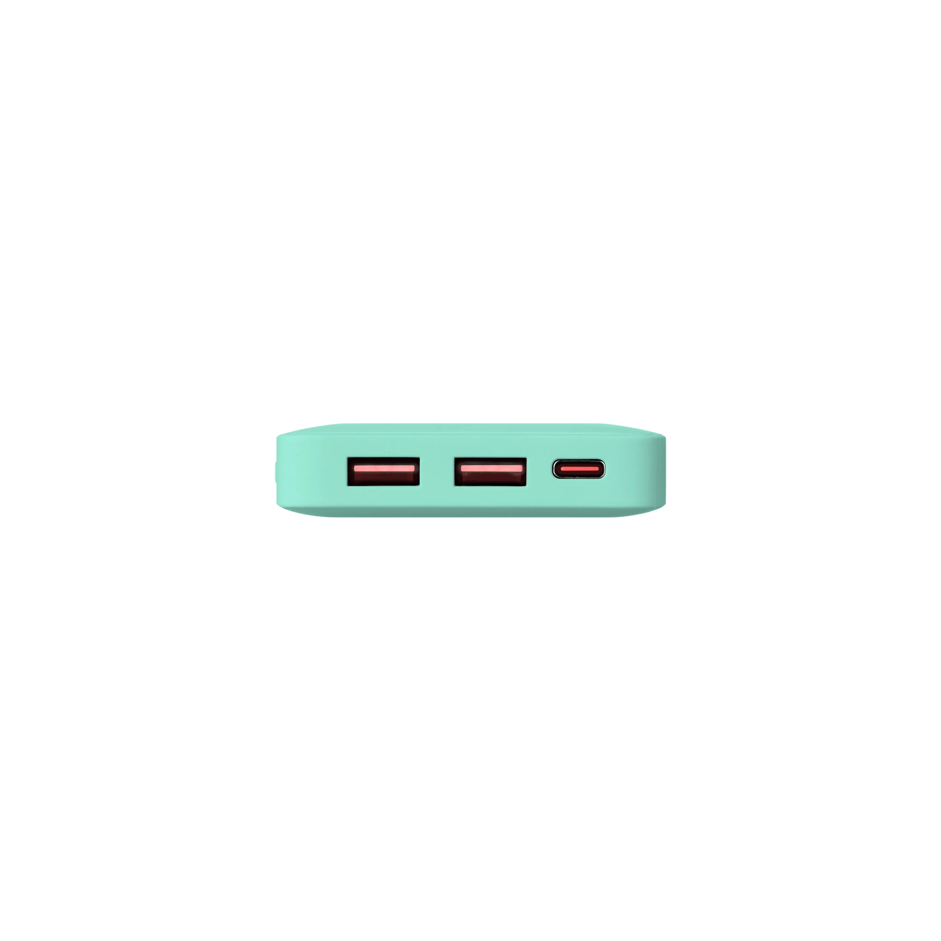 Внешний аккумулятор с подсветкой Анкор Плюс PD (Ancor PD Plus) 10000 mAh, бирюзовый фото 6