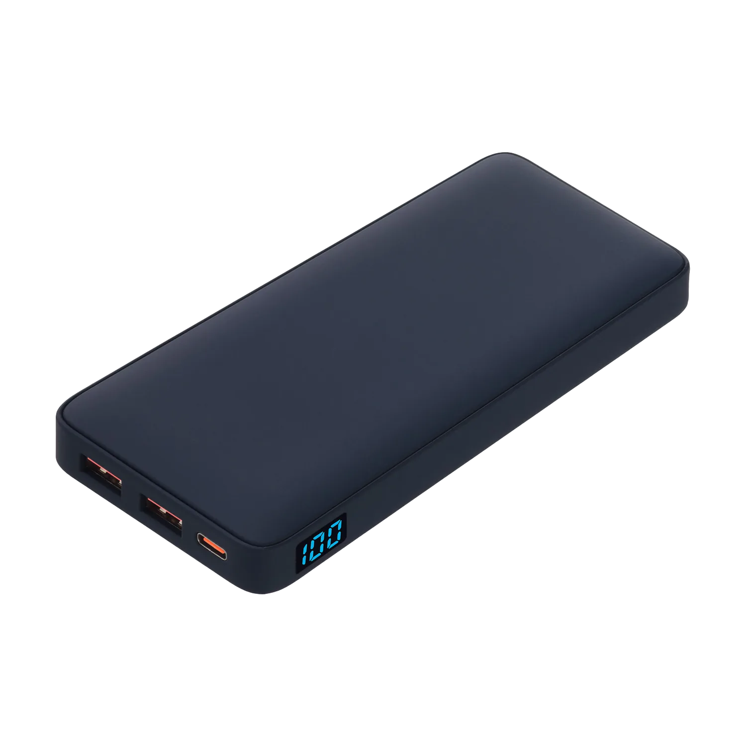 Внешний аккумулятор с подсветкой Анкор Плюс PD (Ancor PD Plus) 10000 mAh, синий