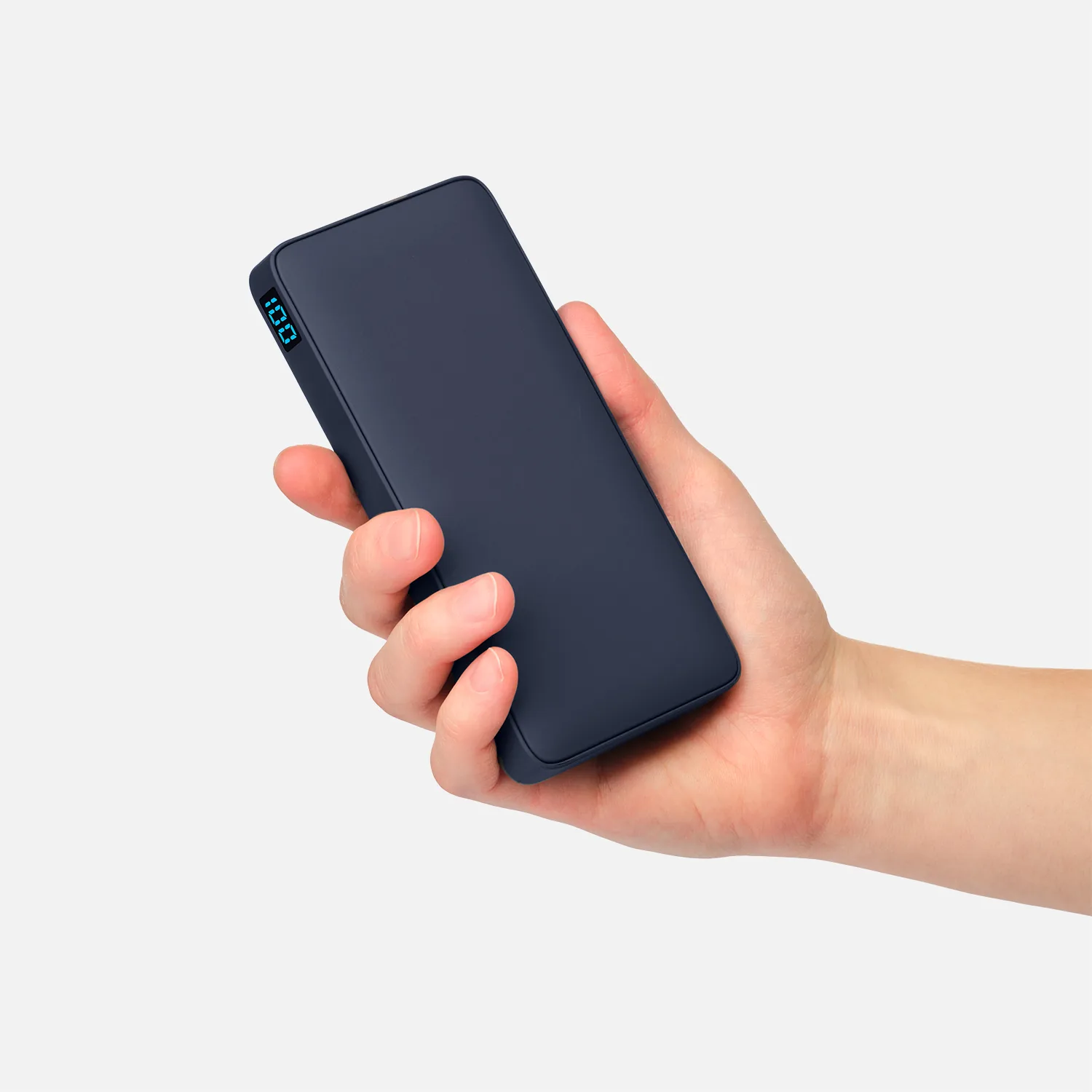 Внешний аккумулятор с подсветкой Анкор Плюс PD (Ancor PD Plus) 10000 mAh, синий фото 7