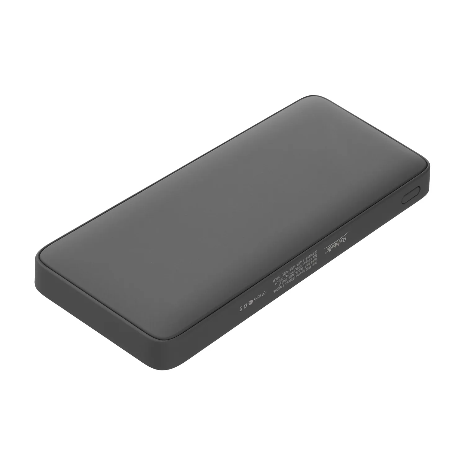 Внешний аккумулятор с подсветкой Анкор Плюс PD (Ancor PD Plus) 10000 mAh, серый фото 2