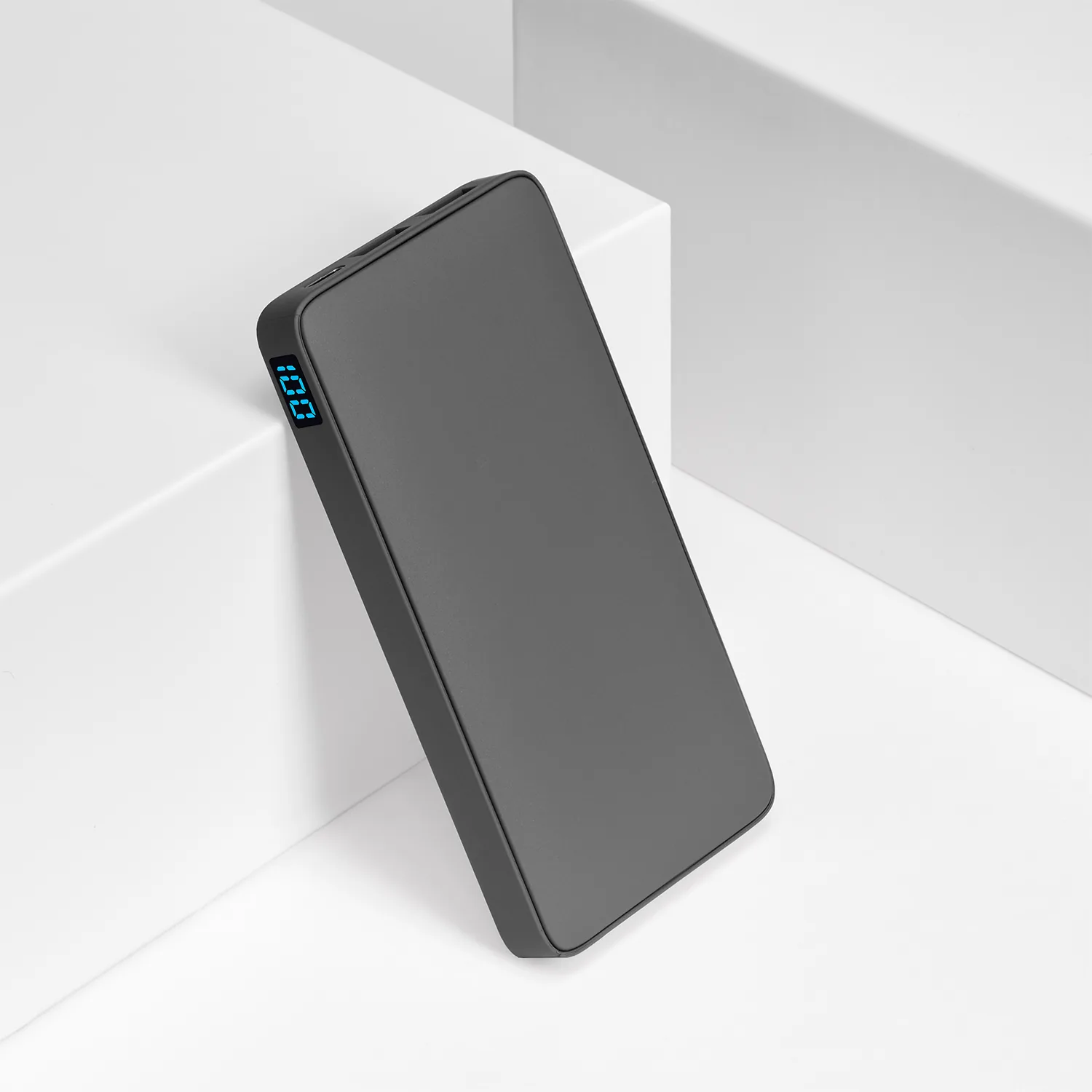 Внешний аккумулятор с подсветкой Анкор Плюс PD (Ancor PD Plus) 10000 mAh, серый фото 8