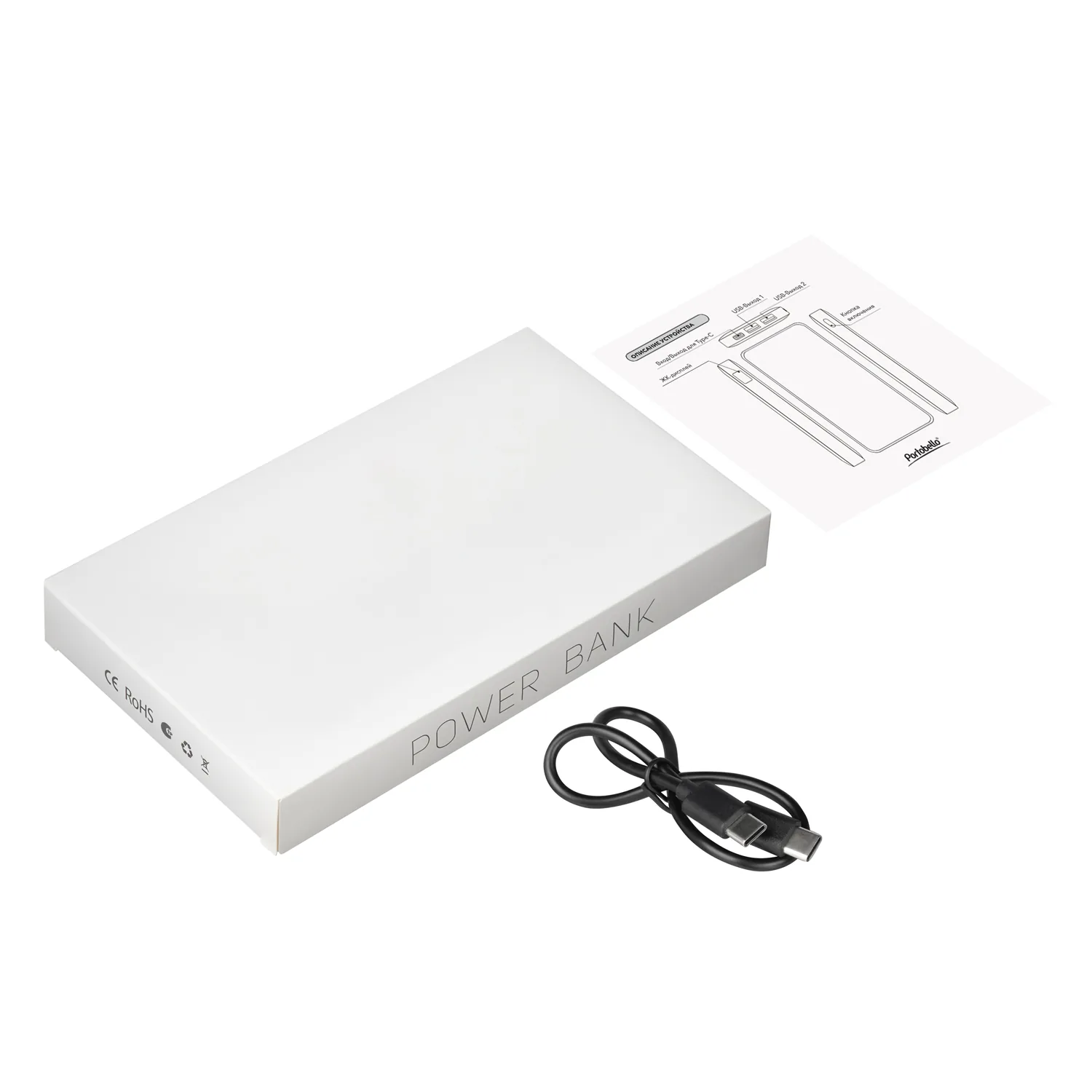 Внешний аккумулятор с подсветкой Анкор Плюс PD (Ancor PD Plus)10000 mAh, черный фото 11