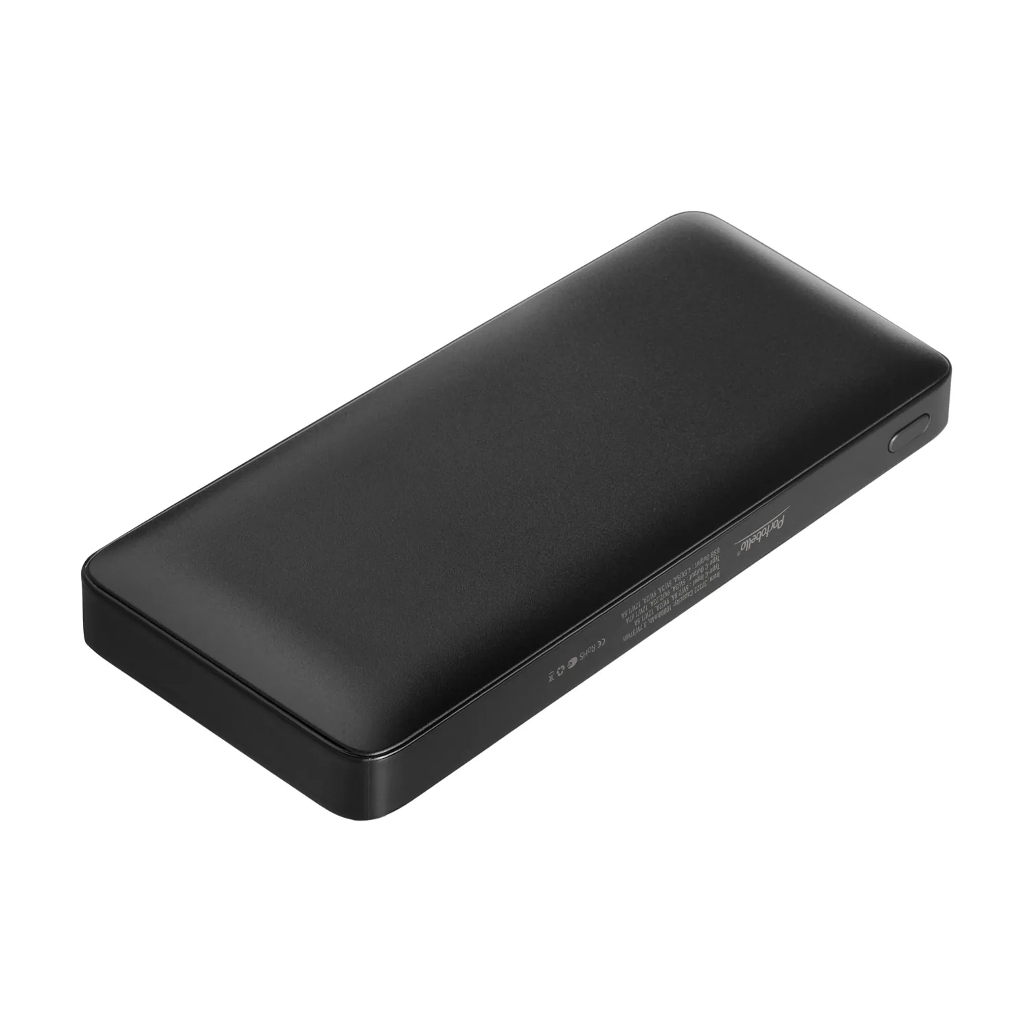 Внешний аккумулятор с цветной подсветкой Анкор Макс Плюс PD (Ancor PD Max Plus) 10000 mAh, черный фото 2